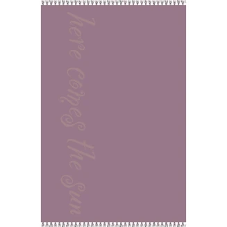 Πετσέτα Θαλάσσης 86x160 Melinen Beatles Plum