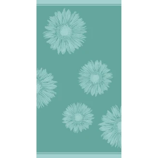 Πετσέτα Θαλάσσης 86x160 Melinen Flower Aqua