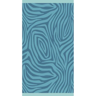 Πετσέτα Θαλάσσης 86x160 Melinen Zebra Blue