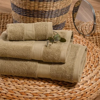 Πετσέτες Σετ 3 Τεμ. Melinen Kenzo Olive