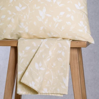 Σεντονι (Σετ 2 Τεμ.) 100Χ200+32 Pearl Beige Ultra Line Mini Melinen