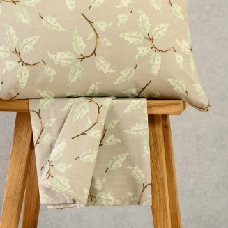 Σεντόνι Σετ 3 Τεμ. King Size Με Λάστιχο 180x200+32 Melinen Ultra Line Mini Alessandro Blue