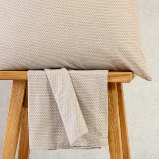 Σεντόνι Σετ 3 Τεμ. King Size Με Λάστιχο 180x200+32 Melinen Ultra Line Mini Luca Grey