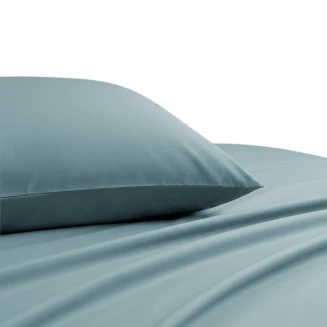 Σετ Μαξιλαροθηκες 53X72 Lavish Satin Dark Aqua Melinen
