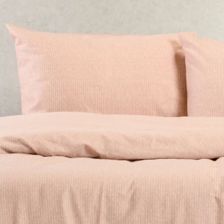 Μαξιλαροθήκες Σετ 2 Τεμαχίων Φανέλα 53x72 Melinen Owen Rose