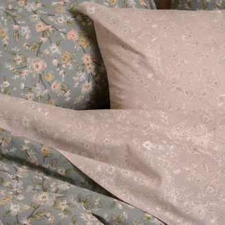 Μαξιλαροθήκες Σετ 2 Τεμαχίων 50x70 Πανωσέντονου Melinen Ultra Line Amy Aqua