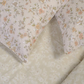 Μαξιλαροθήκες Σετ 2 Τεμαχίων 50x70 Πανωσέντονου Melinen Ultra Line Amy Beige