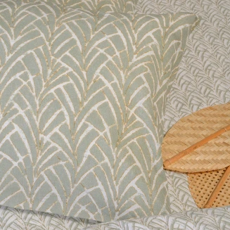 Σετ Μαξιλαροθηκες Πανωσέντονου Coral Aqua Ultra Line (50X70) Melinen