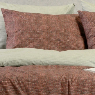 Μαξιλαροθήκες Σετ 2 Τεμαχίων Πανωσέντονου 50x70 Melinen Ultra Line Luca Bordeaux