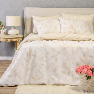 Σετ Σεντονια Διπλα Pearl Beige Ultra Line (205X270) Melinen