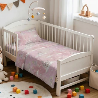 Σεντόνια Σετ Κούνιας 120x170 Melinen Prime LIine Baby Princess