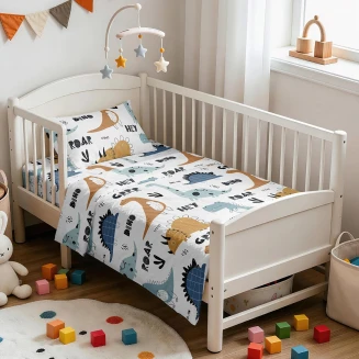 Σεντόνια Σετ Κούνιας 120x170 Melinen Prime LIine Baby Wild