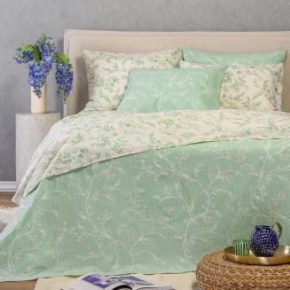 Σετ Σεντονια King Size Με Λάστιχο Sienna Forest Casual Line (180Χ200+32) Melinen