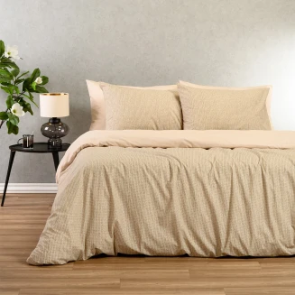 Σεντόνια Σετ Μονά 170x270 Melinen Casual Line Davide Beige