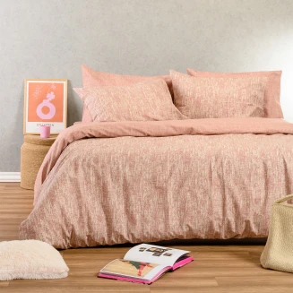 Σεντόνια Σετ Μονά Με Λάστιχο 100x200+32 Melinen Ultra Line Milan Rose