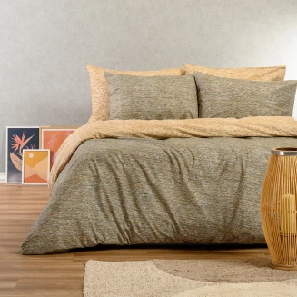 Σεντόνια Σετ Μονά 170x270 Melinen Casual Line Rafaelo Beige