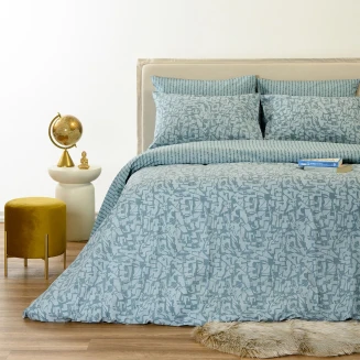 Σεντόνια Σετ Υπέρδιπλα 235x270 Melinen Ultra Line Storm Blue