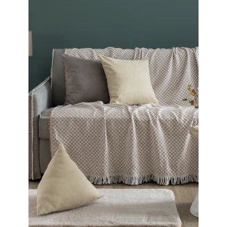 Μαξιλαροθήκη Διακοσμητική 45x45 Palamaiki AS103 Moka