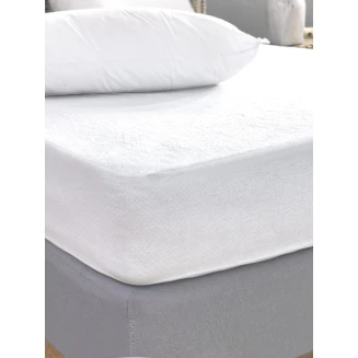 Κάλυμμα Στρώματος Αδιάβροχο King Size 180x200+35 Palamaiki Comfort Terry Waterproof White