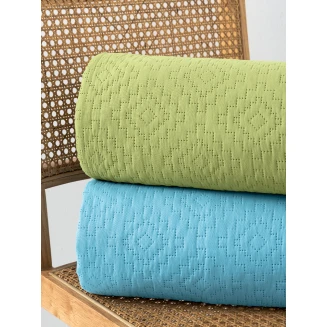 Κουβερλί Υπέρδιπλο 220x240 Palamaiki Karen Green