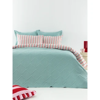 Κουβερλί Υπέρδιπλο 220x240 Palamaiki Sam Denim