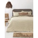Κουβερλί υπέρδιπλο 220x240 TOT IVORY