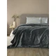 Κουβέρτα Fleece 160x220 LUCY COAL