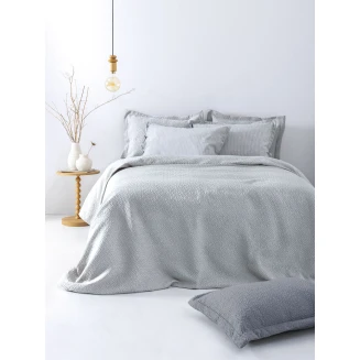 Κουβέρτα Υπέρδιπλη 230x260 Palamaiki Matelasse Zoe Silver