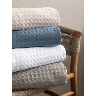 Κουβέρτα Πικέ 170x240 Palamaiki Marcie GREY