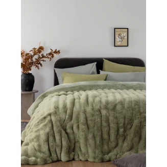 Κουβερτοπάπλωμα Υπέρδιπλο 220x240 Palamaiki Comfo Khaki