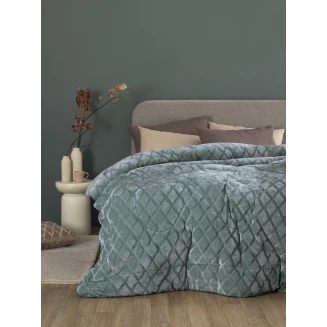 Κουβερτοπάπλωμα Υπέρδιπλο 220x240 Palamaiki Nadine/5 Jade