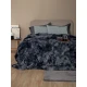 Κουβερτοπάπλωμα Υπέρδιπλο 220x240 TIDI/2 GREY