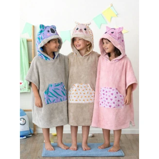 Παιδική Πετσέτα Με Κουκούλα 70x120 Palamaiki Kitty