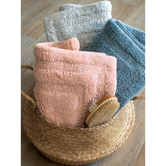 Πατάκι Μπάνιου 50x80 Palamaiki Miso Pink