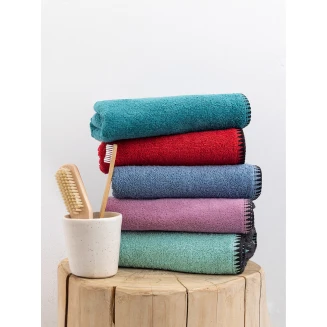 Πετσέτα Χεριών 30x50 Palamaiki Towels Collection Brooklyn Red