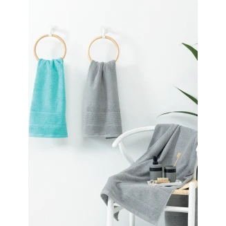 Πετσέτα Χεριών 30x50 Palamaiki Towels Collection Roke Grey
