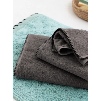 Πετσέτα Μπάνιου 80x160 Palamaiki Towels Collection Brooklyn Coal