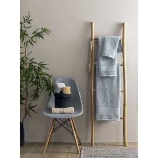 Πετσέτα Προσώπου 50x90 Palamaiki Towels Collection Naya Silver