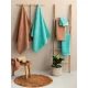 Πετσέτα Προσώπου Towels Collection 50x90 ROKE AQUA