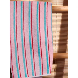 Πετσέτα Προσώπου 50x90 Palamaiki Towels Collection Strip Pink