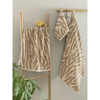 Πετσέτα Προσώπου 50x90 Palamaiki Towels Collection Zeb Fog