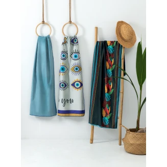 Πετσέτα Θαλάσσης 90x160 Palamaiki Beach Collection EM31