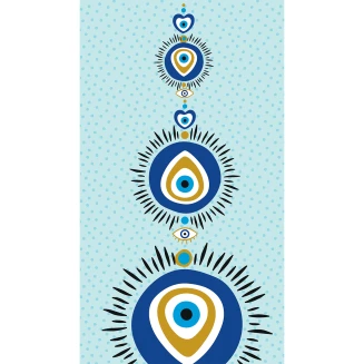 Πετσέτα Θαλάσσης 90x160 Palamaiki Beach Collection EM43