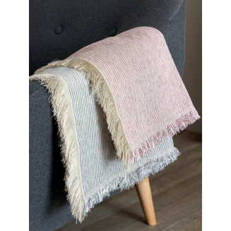 Ριχτάρι Τριθέσιου Καναπέ 180x300 Palamaiki Agnes Pink