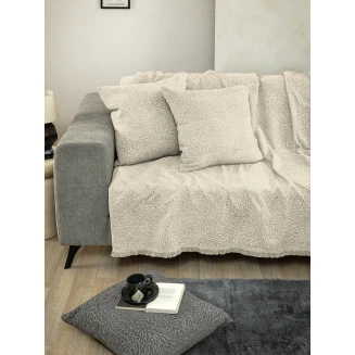 Ριχτάρι Τριθέσιου Καναπέ 170x300 Palamaiki Nara Ecru