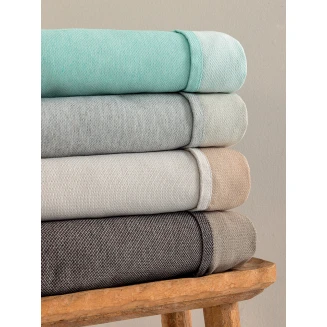 Ριχτάρι Τριθέσιου Καναπέ 180x300 Palamaiki Oba/3 Light Grey-Ecru