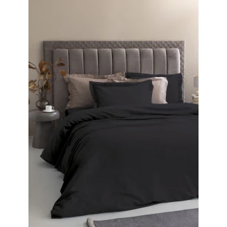Σεντόνι Μεμονωμένο King Size 285x270 Palamaiki Posh Sateen Black