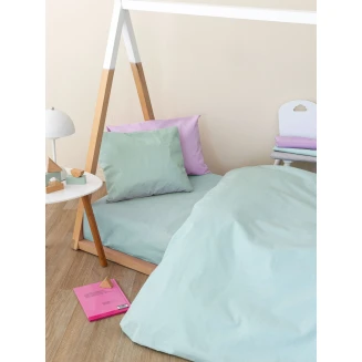 Σεντόνι Μεμονωμένο Κούνιας 130x170 Palamaiki Totem Mint