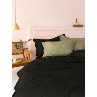 Σεντόνι Μεμονωμένο Υπέρδιπλο 240x270 Palamaiki Sateen Riga Black