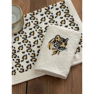 Σετ 2 Πετσέτες Κουζίνας 30x50 Palamaiki MH400 Tiger